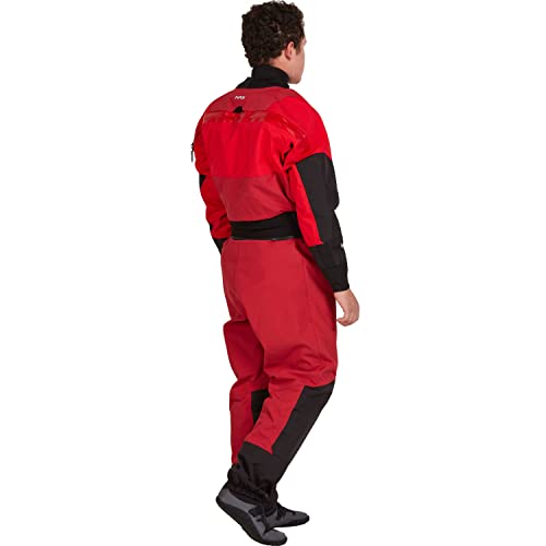 NRS Men's Jakl GORE-TEX Pro Dry Suit Red
