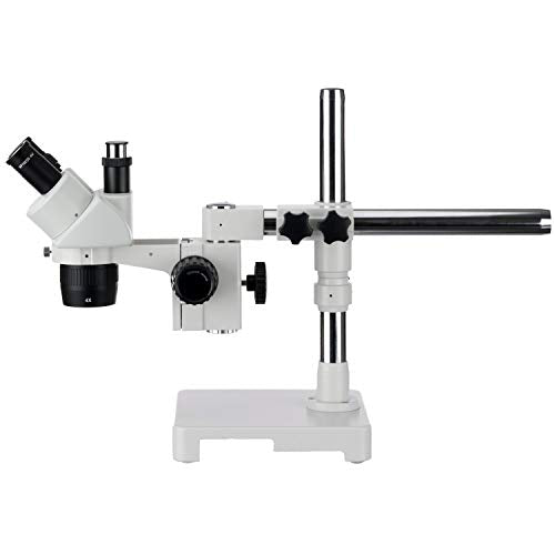 AmScope Trinocular Stereo Microscope 20X/40X Magnification Clear