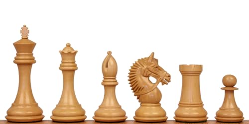 The Chess Store Llamrei Staunton Chess Set Rosewood & Boxwood 4.25" King