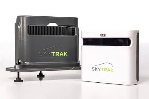 SkyTrak Launch Monitor & Golf Simulator Protective Shield - Tour-Level Swing Analysis with Dual Doppler Radar, Enhanced Camera, 100K+ Courses, Real-time Simulation
