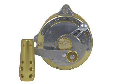 EAT MY TACKLE 80W 2-Speed Reel Tournament Edition Straight Rod Blue