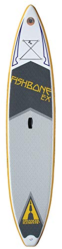 ADVANCED ELEMENTS Fishbone EX Inflatable Stand Up Paddle Board White