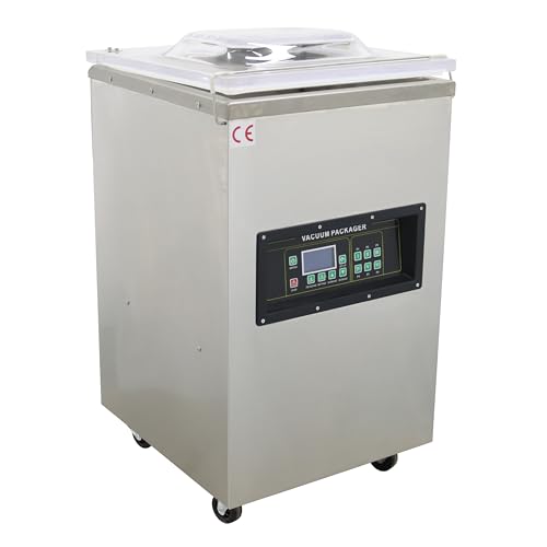 TECHTONGDA Vacuum Sealer Packaging Machine Stainless Steel Silver