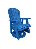 Phat Tommy Outdoor Swivel Glider Chair - Blue