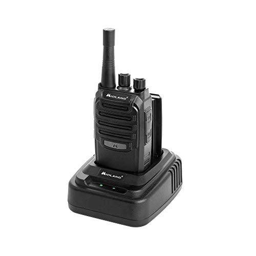 Midland BR200 Two-Way Business Band Radio Bundle Black (Pack of 8)