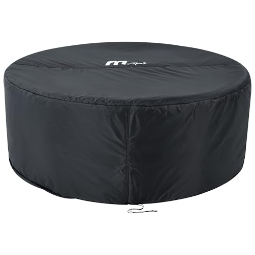 M Spa Duet 6-Person Outdoor Hot Tub with 138 Bubble Jets & Wi-Fi App, Woodgrain