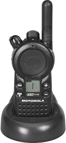 Motorola Solutions CLS1110 Two Way Radio Walkie Talkies 3 Pack Black
