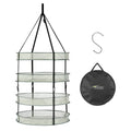 iPower 36-Pack 2ft 4-Layer Mesh Herb Rack Drying Net with Free Storage Bag