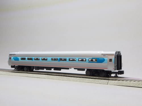 Lionel AMTRAK Amfleet Phase V Passenger Coach Car 2 Pack O Gauge Silver