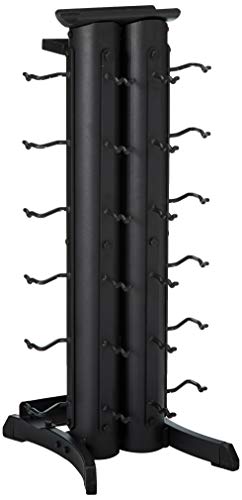Body-Solid Vertical Gym Organizer - Compact Home Gym Storage Rack Multi