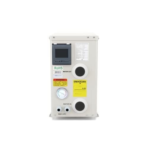 FibroPool Swimming Pool Heat Pump FH120 20,000 BTU Brown