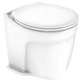 SEAFLO 12V Deluxe Flush Fresh Water Electric Marine Toilet White
