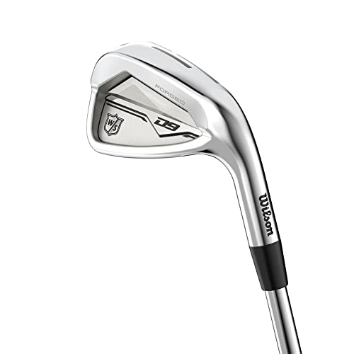 WILSON Wilson Staff D9 Forged Men's Steel Golf Irons - Right Hand, Stiff, 5-PW, GW Silver
