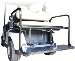 Parts Direct EZGO RXV Golf Cart Rear Flip Flop Seat Kit Beige