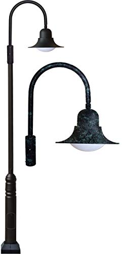 DABMAR LIGHTING INC GM6105-VG Post Drop Light Fixture
