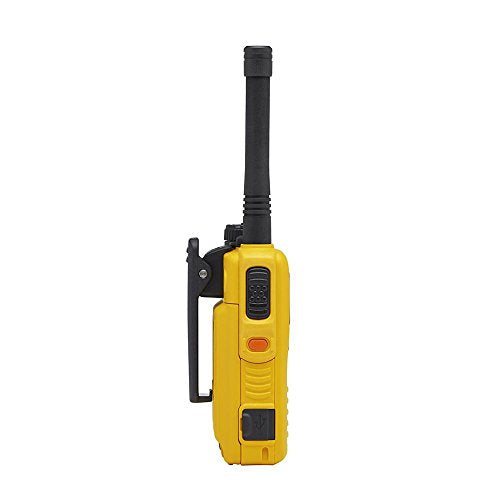 Vertex Standard 6 Pack Motorola EVX-S24 UHF Water Submersible Dustproof Yellow Digital Two Way Radios Preprogrammed