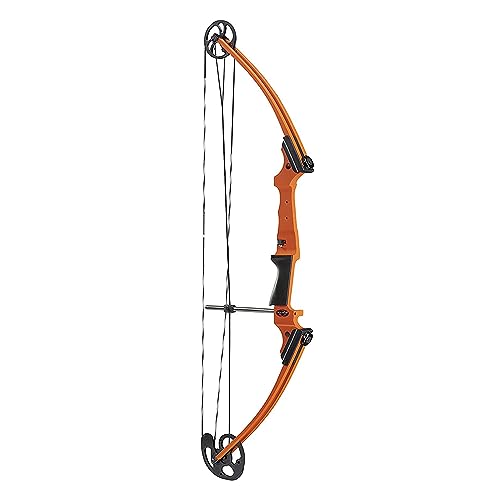 GENESIS Original Adjustable Preassembled Right-Handed Compound Bow for Beginners and Experts Orange