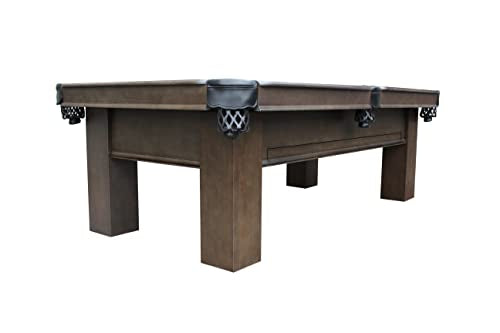Empire USA Plank & Hide - Elias Billiard Pool Table (w/Drawer) Shadow Grey