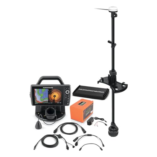 Humminbird ICE Helix 9 MSI+ GPS G4N MEGA 360 Bundle Black