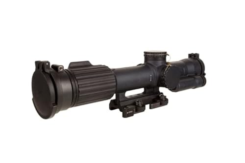 Trijicon SCO VCOG Rifle Scope 1-8x28mm with Larue Tactical LT799 Mount Black