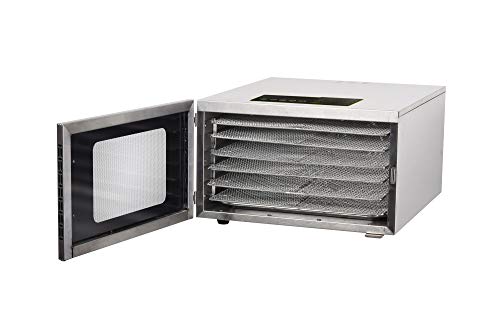 Kolice Commercial 6-Layer Food Dehydrator Stainless Steel