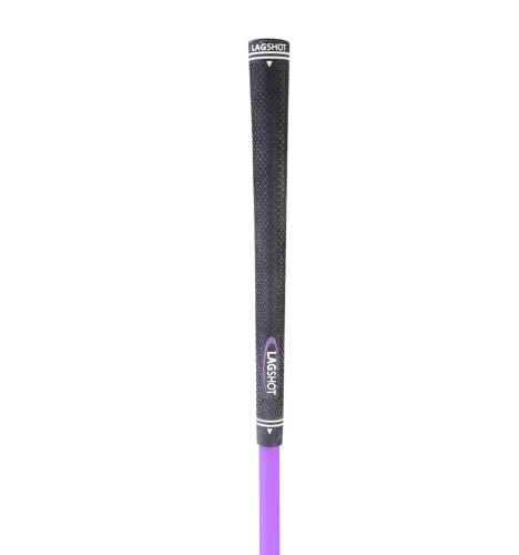 Lag Shot Golf Lady Triple Threat Combo Swing Trainer Purple