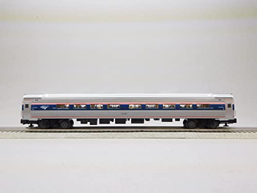 Lionel Amtrak Amfleet Phase VI Passenger Coach Car 2 Pack O Gauge Silver