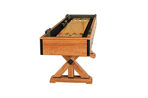 Hathaway Daulton 9-ft Shuffleboard Table White Oak Finish