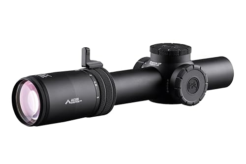 Primary Arms Compact PLxC 1-8X24 FFP Rifle Scope Black
