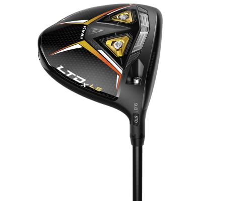 COBRA Golf 2022 LTDX LS Driver Matte Black-Gold Fusion