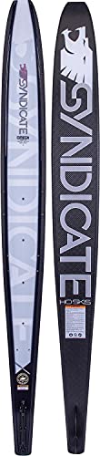HO Syndicate Omega Slalom Waterski Carbon/Silver 66in