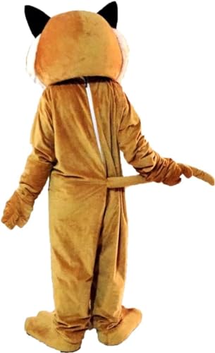 FurryWu Studio Professional Tiger Boy Mascot Costume Brown