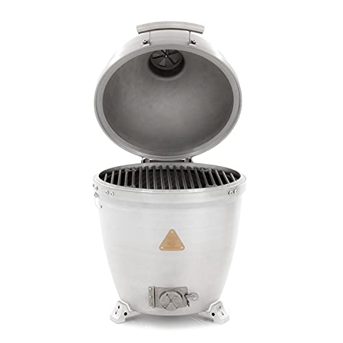 Blaze Outdoor Products 20-Inch Cast Aluminum Kamado Grill Silver