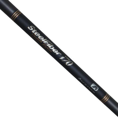 Aerotech SteelFiber Black Label Private Reserve i70 Iron Shafts 3-PW Set of 8 - .370 Parallel Tip (Choose Flex)
