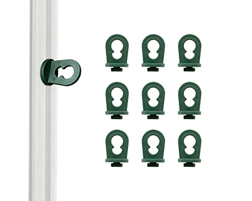 Palram Canopia 6x8 Greenhouse Walk-In UV Polycarbonate Heavy Duty Aluminum Lockable Door Adjustable Roof Vent Silver with Plant Hangers
