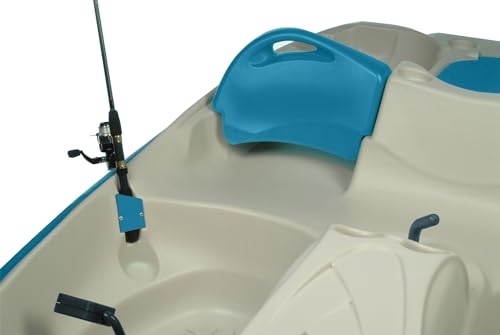 Sun Dolphin Sun Slider 5 Seat Pedal Boat with Canopy Ocean