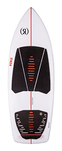 Ronix Flyweight - WakeSurf Thruster - Glacier White/Fire