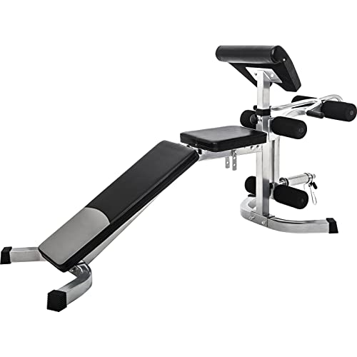 PRODCA Adjustable Weight Bench with Leg Extension - Olympic Utility Benches Black