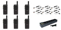 SR-Moto SL300-U-SC-99 Digital DMR Radio with E346 Headset & Multi Unit Charger