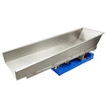 EQCOTWEA Electromagnetic Vibrating Feeder Stainless Steel GZV-8 Silver