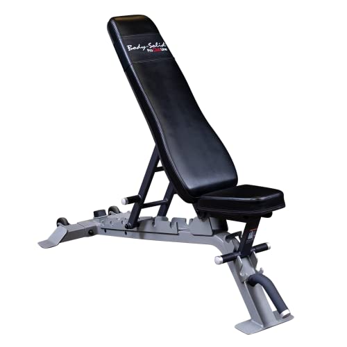Body-Solid Pro Clubline Adjustable Bench Silver
