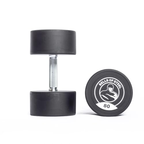 Bells of Steel Urethane Dumbbells Set 80lb Pair