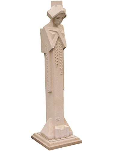 Nichols Bros. Frank Lloyd Wright Midway Garden Sprite 66 Inches Tall Cream