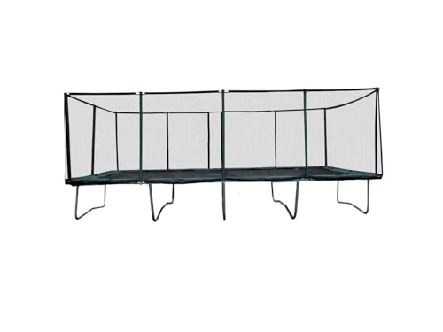 Galactic Xtreme Happy Pro Rectangle Trampoline 10x23 Green and Black