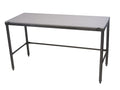 Channel Manufacturing CT260 24"x60" Poly Top Stainless Steel Work Table White