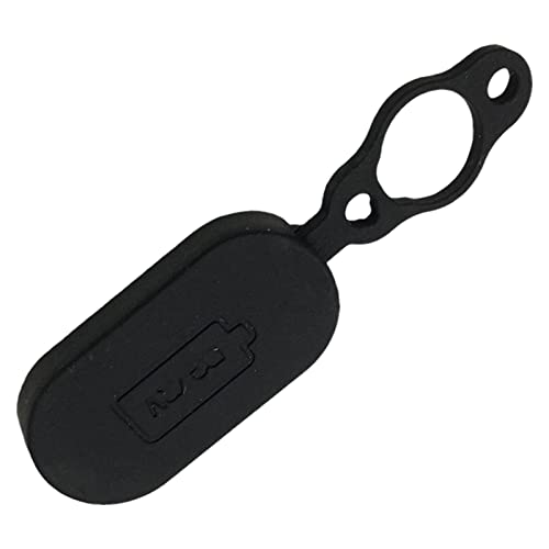 Generic Silicone Charging Port Cover Black