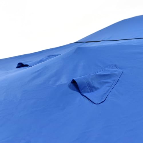 Budge American Flagship Ripstop Pontoon Cover Blue 20' to 24' Long
