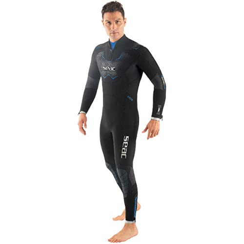 SEAC 7mm Space Men's Full Wetsuit Medium Black