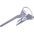 Smart Choice Marine 121 lb Galvanized Scoop Style Anchor with Roll Bar