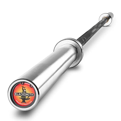 XMark CHISEL 365 lb Olympic Weights Set and BLACKSMITH Barbell, 7' Olympic Bar - 365 lb Weight Set